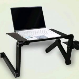 Meja Laptop Portable Aluminium with Fan