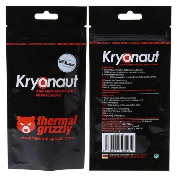 Thermal Grizzly Kryonaut High Performance 1 gr